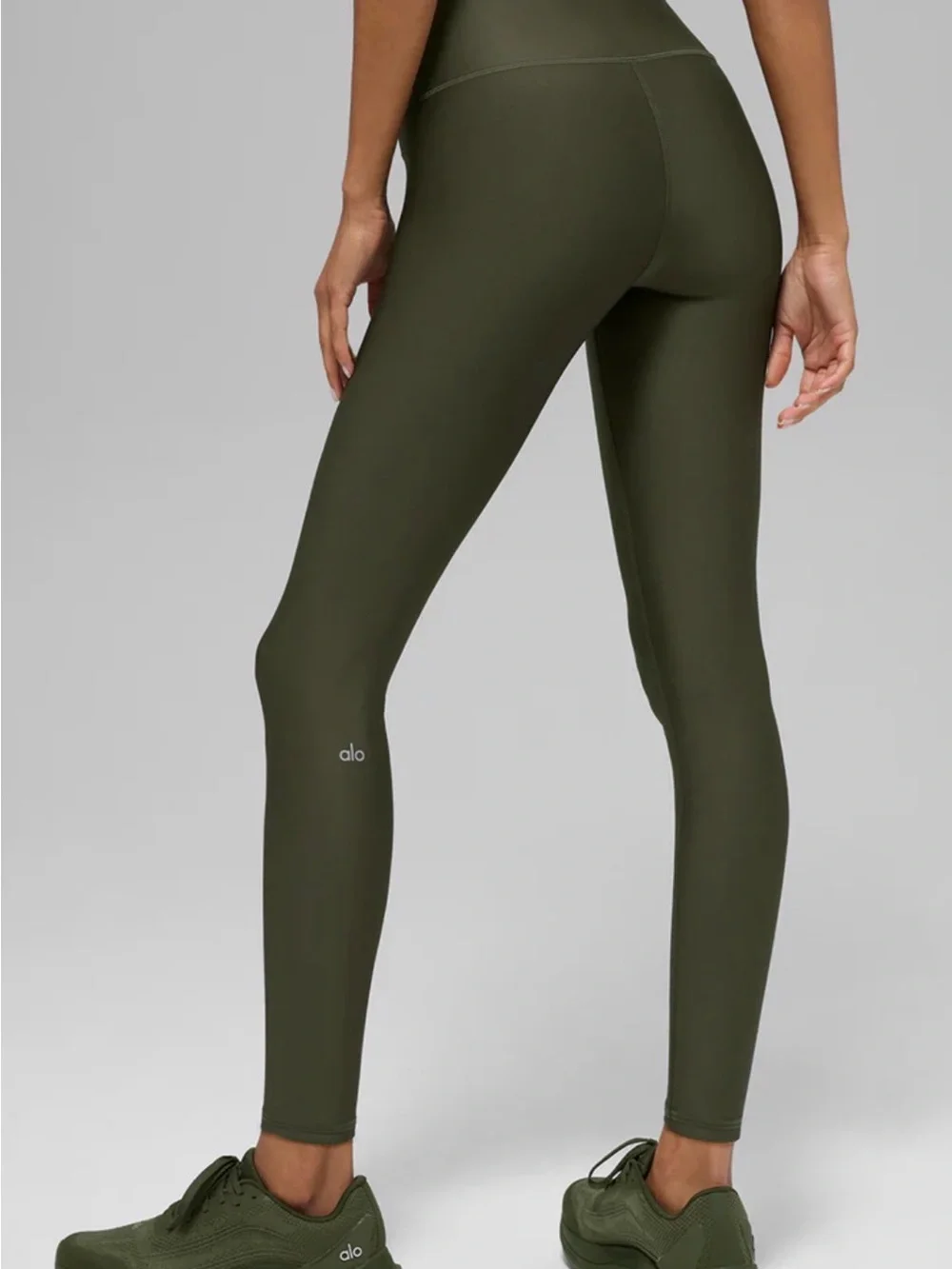 ALO Yoga Green High-Waist Leggings